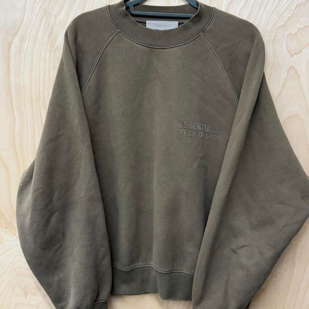 Fear-of-god Men's Khaki and Brown Sweatshirt